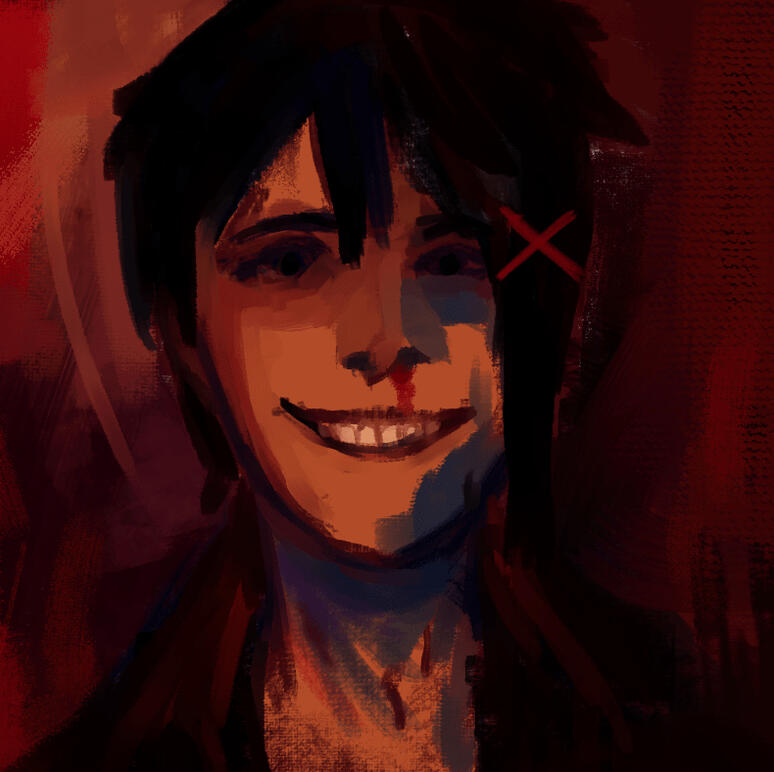 character portrait, self work, 2024