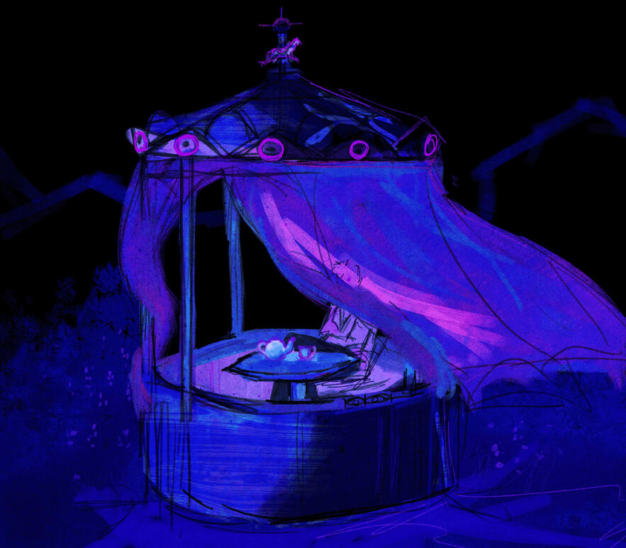 gazebo, image for a rp campaign i was helping host. 2023